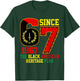 Six Seven 67 Since 1967 Black American Heritage Flag History T-Shirt - T-Shirt | Forest