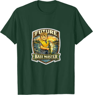 Future Bass Master Kid Fisherman T-Shirt - T-Shirt | Forest