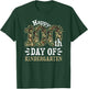 Happy 100th Day of Kindergarten Teacher Student Camouflage T-Shirt - T-Shirt | Forest