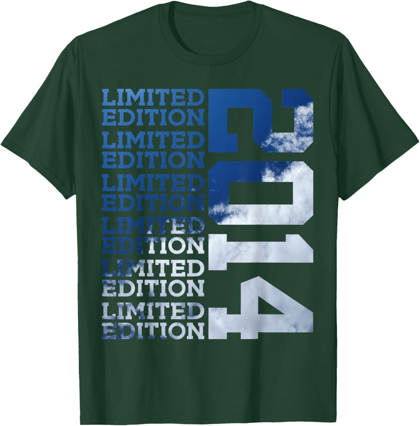 12 Years Limited Edition 2014 12TH Birthday T-Shirt - T-Shirt | Forest