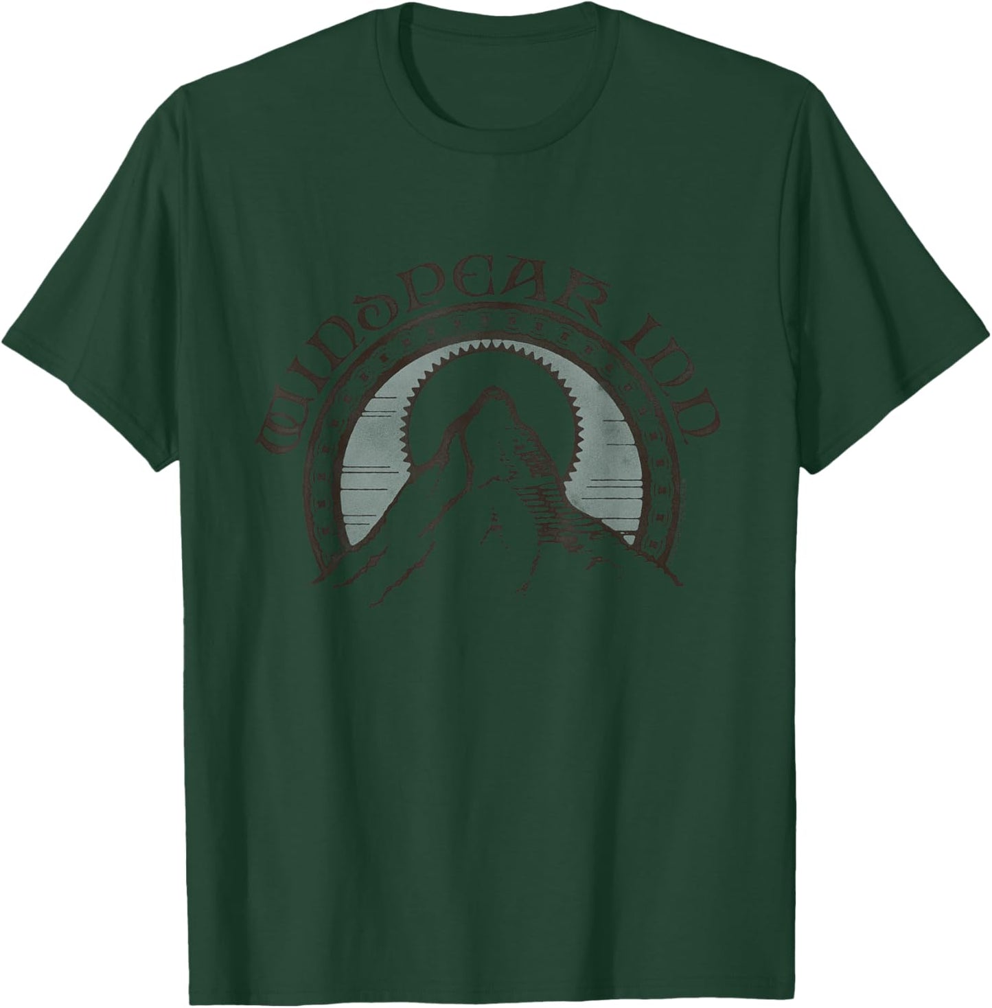 Windpeak Inn Dawnstar Sign Logo Video Game T-Shirt - T-Shirt | Forest