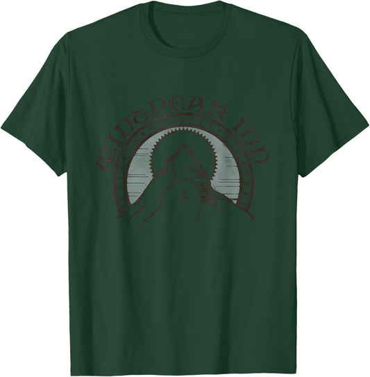 Windpeak Inn Dawnstar Sign Logo Video Game T-Shirt - T-Shirt | Forest
