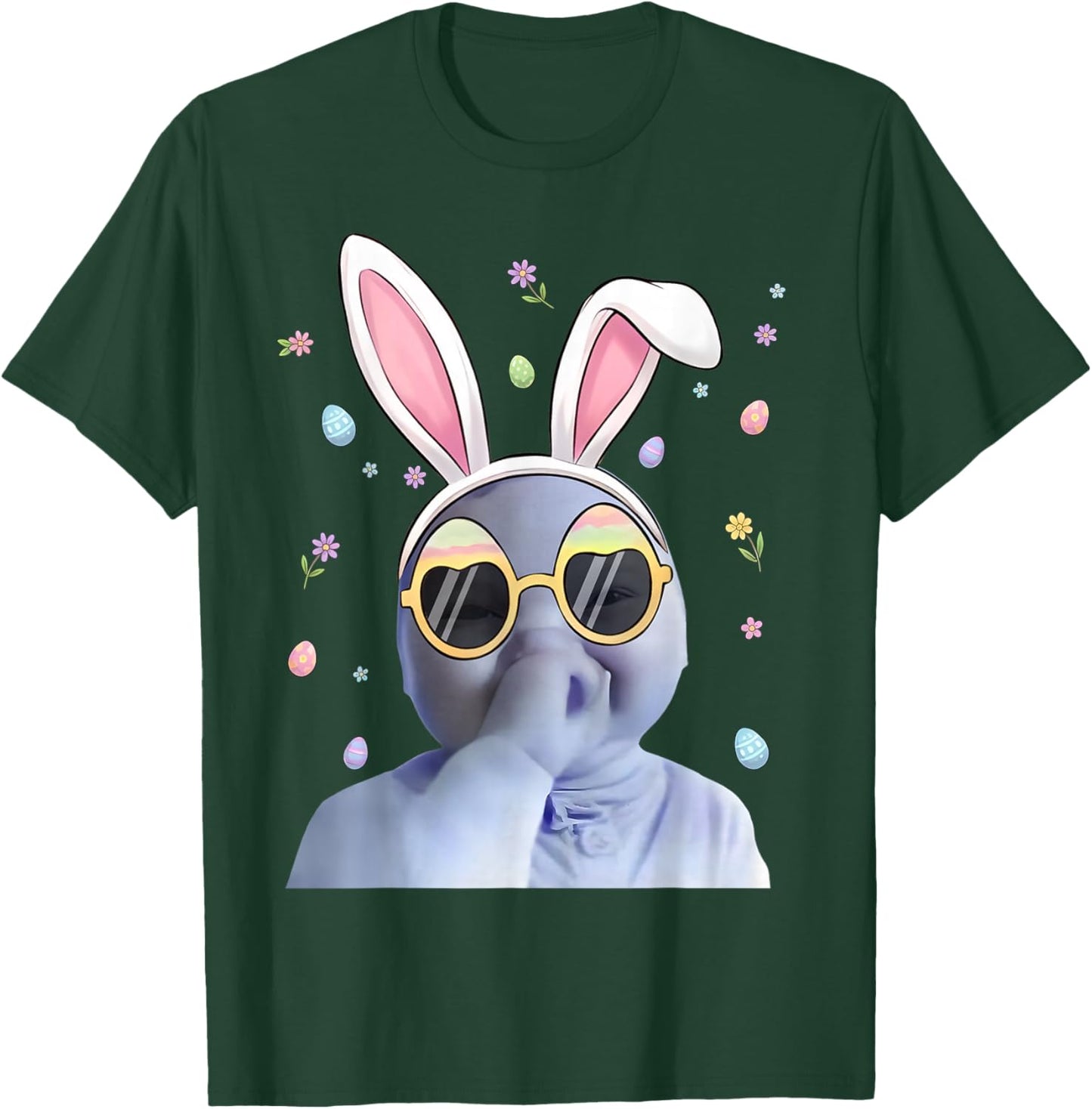 Ai Baby Meme Funny Niche Ai Baby Easter Day Party T-Shirt - T-Shirt | Forest