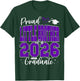 Proud Little Brother of a Class of 2026 Graduate Graduation T-Shirt - T-Shirt | Forest