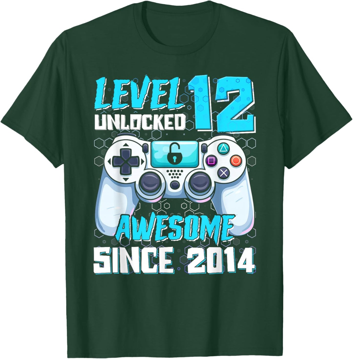 Funny Video Gamer 12th 12 Years Old Birthday T-Shirt - T-Shirt | Forest