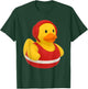Wrestler Rubber Duck Wrestling Ducky Duckies T-Shirt - T-Shirt | Forest