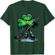Funny St Patricks Day Ice Hockey Shamrock Clover Irish Pride T-Shirt - T-Shirt | Forest