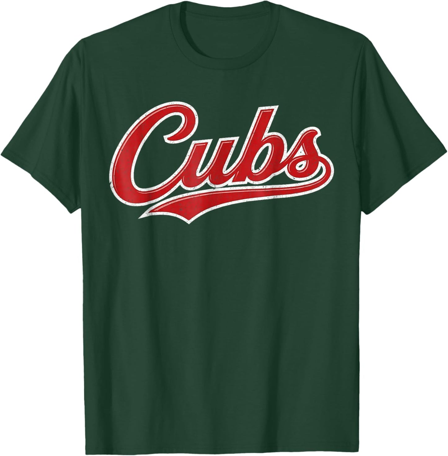 Vintage Cubs Gifts Women Boys Girls Kids T-Shirt - T-Shirt | Forest
