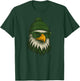 Eagle with Sunglasses and Beanie Men Women Kids T-Shirt - T-Shirt | Forest
