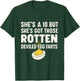 Funny She's A 10 But Shes Got Those Rotten Deviled Egg Farts T-Shirt - T-Shirt | Forest