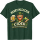 Barry Mcccckin Cider One Sip You're Shamrocked Leprechaun T-Shirt - T-Shirt | Forest