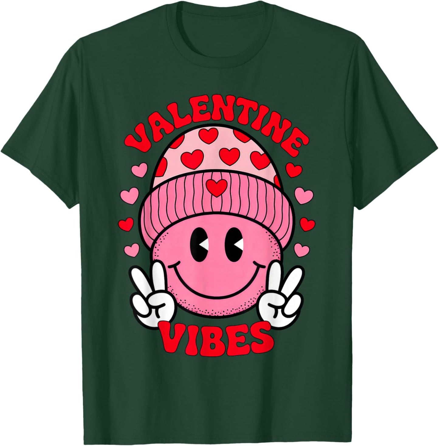 Valentine Vibes T-Shirt - T-Shirt | Forest