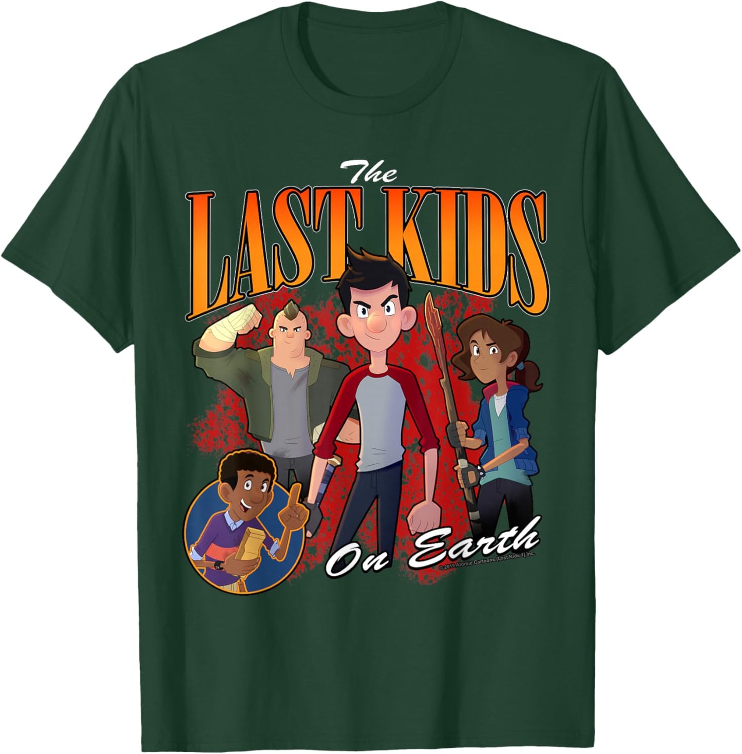 Last Kids Group Bootleg T-Shirt - T-Shirt | Forest