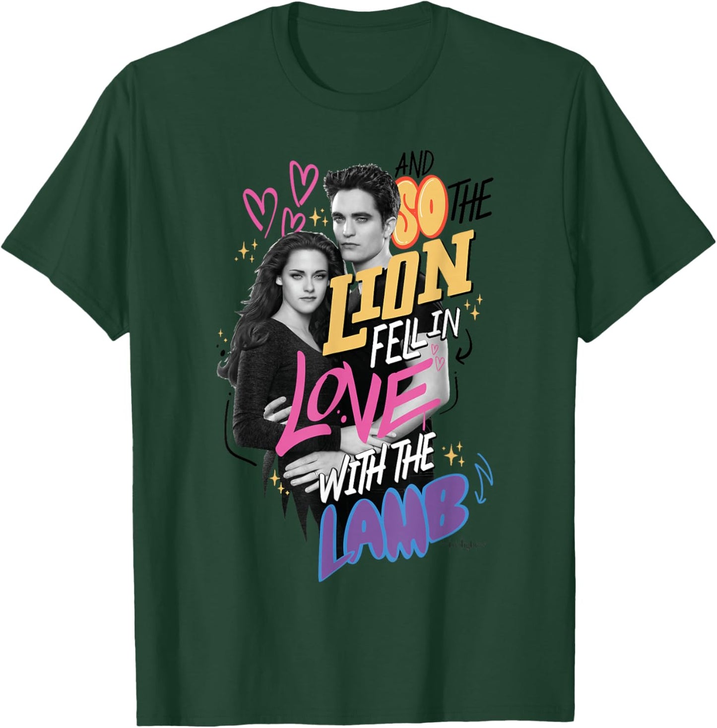The Twilight Saga and So The Lion Fell in Love with The Lamb T-Shirt - T-Shirt | Forest