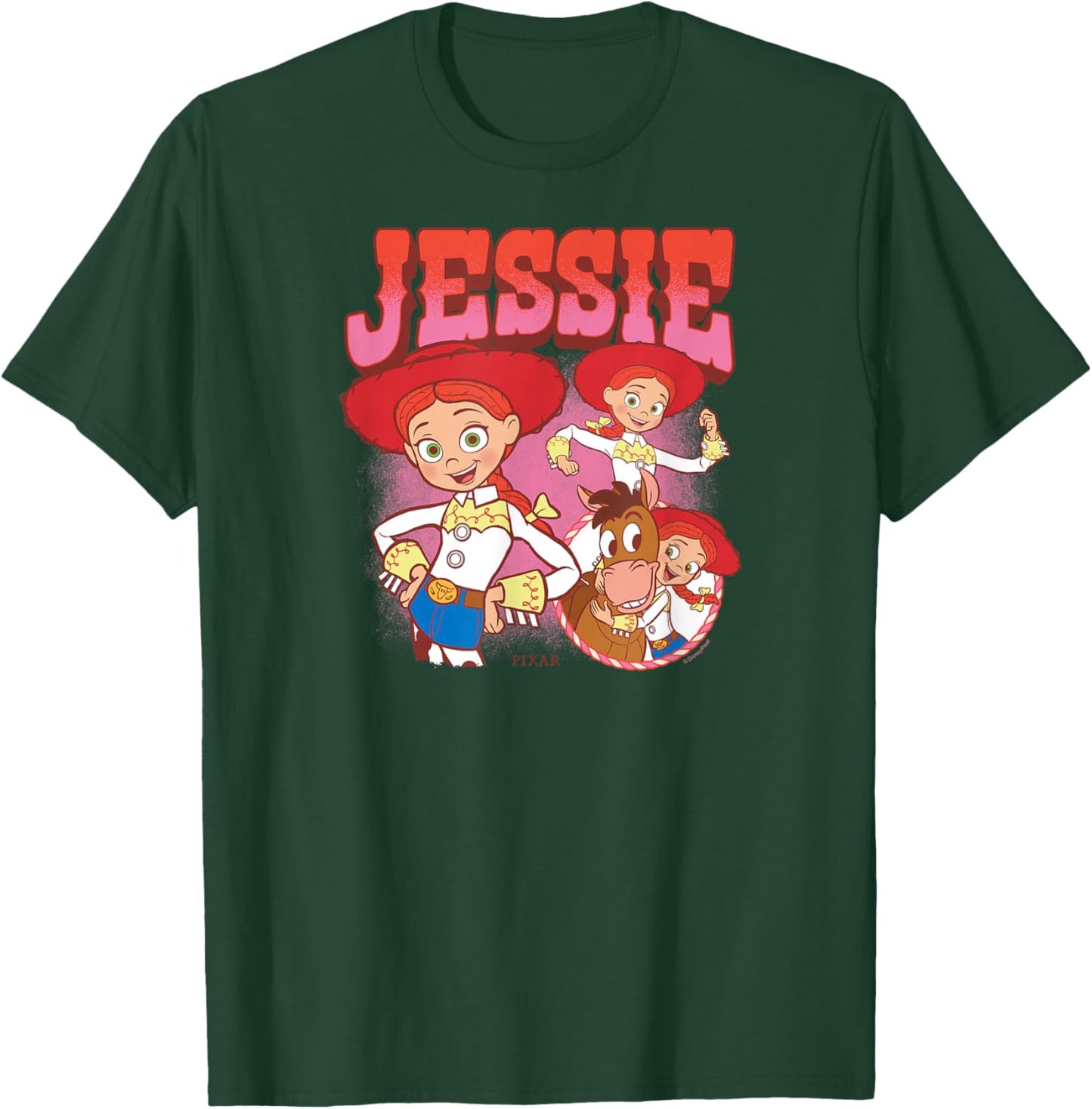 Toy Story - Jessie Poses T-Shirt - T-Shirt | Forest