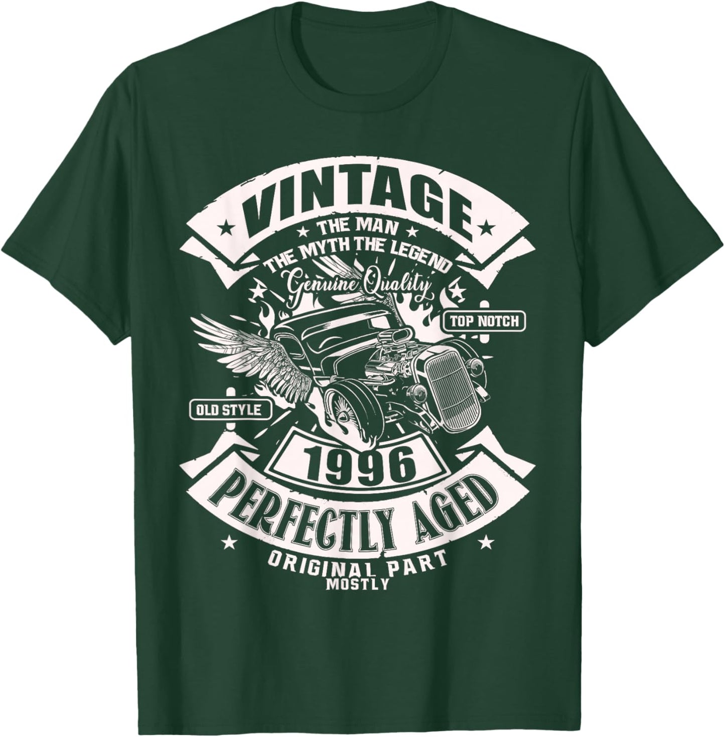 30th Birthday Gift Man Myth Legend 1996 30 Years Old T-Shirt - T-Shirt | Forest