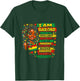 I Am Black Child History Month African American Kids Girls T-Shirt - T-Shirt | Forest