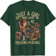 Just A Girl Who Loves Dragons and Books T-Shirt - T-Shirt | Forest