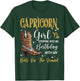 Capricorn Zodiac Stepping Into My Birthday Western Cowgirl T-Shirt - T-Shirt | Forest