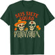 SEIS Siete Mexican Los Muertos Calaveras Sugar Skull 67 Boys T-Shirt - T-Shirt | Forest