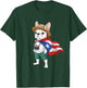 French Bulldog Puerto Rico Flag Rican Taino Boricua Kids T-Shirt - T-Shirt | Forest