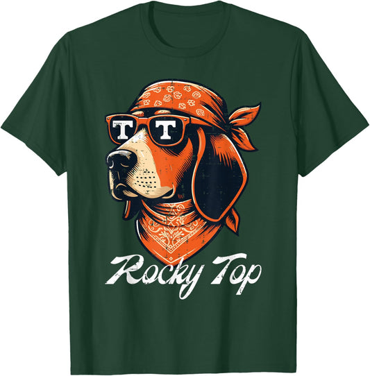 Tennessee Dog Women Kids Boys Girls Youth Men Teen T-Shirt - T-Shirt | Forest