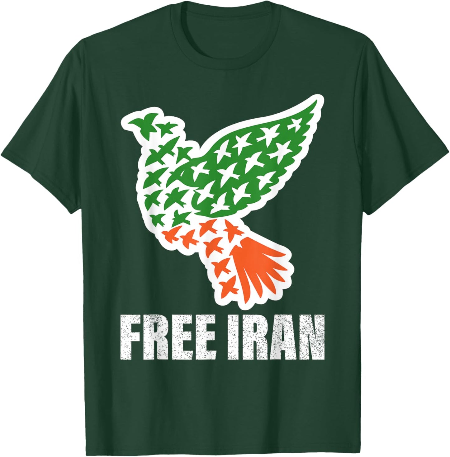 Free Iran One Iran for All Persian Pride Iranian Freedom T-Shirt - T-Shirt | Forest
