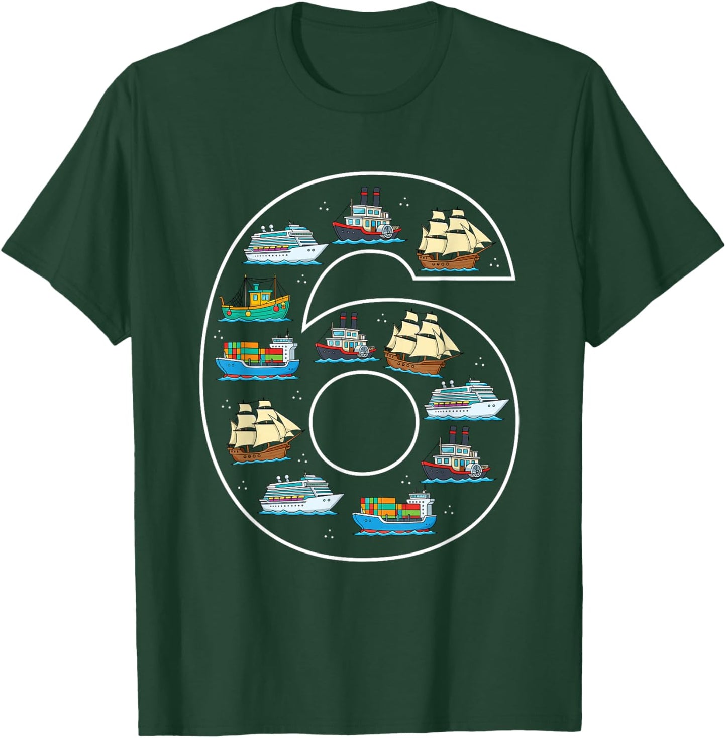 Boating T-Shirt - T-Shirt | Forest