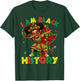 I'm Black History Month Shirt Girls Kids African American T-Shirt - T-Shirt | Forest