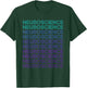 Neuroscience Neurology Retro Neurologist T-Shirt - T-Shirt | Forest