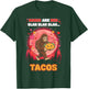 Roses are Red Blah Tacos Funny Valentine Bigfoot Food Lover T-Shirt - T-Shirt | Forest