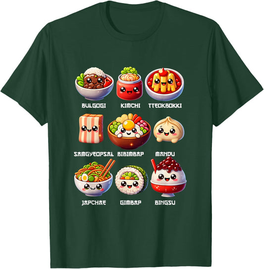 Asian Gastronomy T-Shirt - T-Shirt | Forest