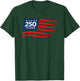 America 250 Shirt Vintage American Anniversary T-Shirt - T-Shirt | Forest
