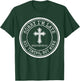 Sorry I'm Late His Timing Not Mine Christian Bible Verse T-Shirt - T-Shirt | Forest