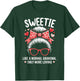 Sweetie Valentine Quote for Loving Grandma with Cute Bow T-Shirt - T-Shirt | Forest