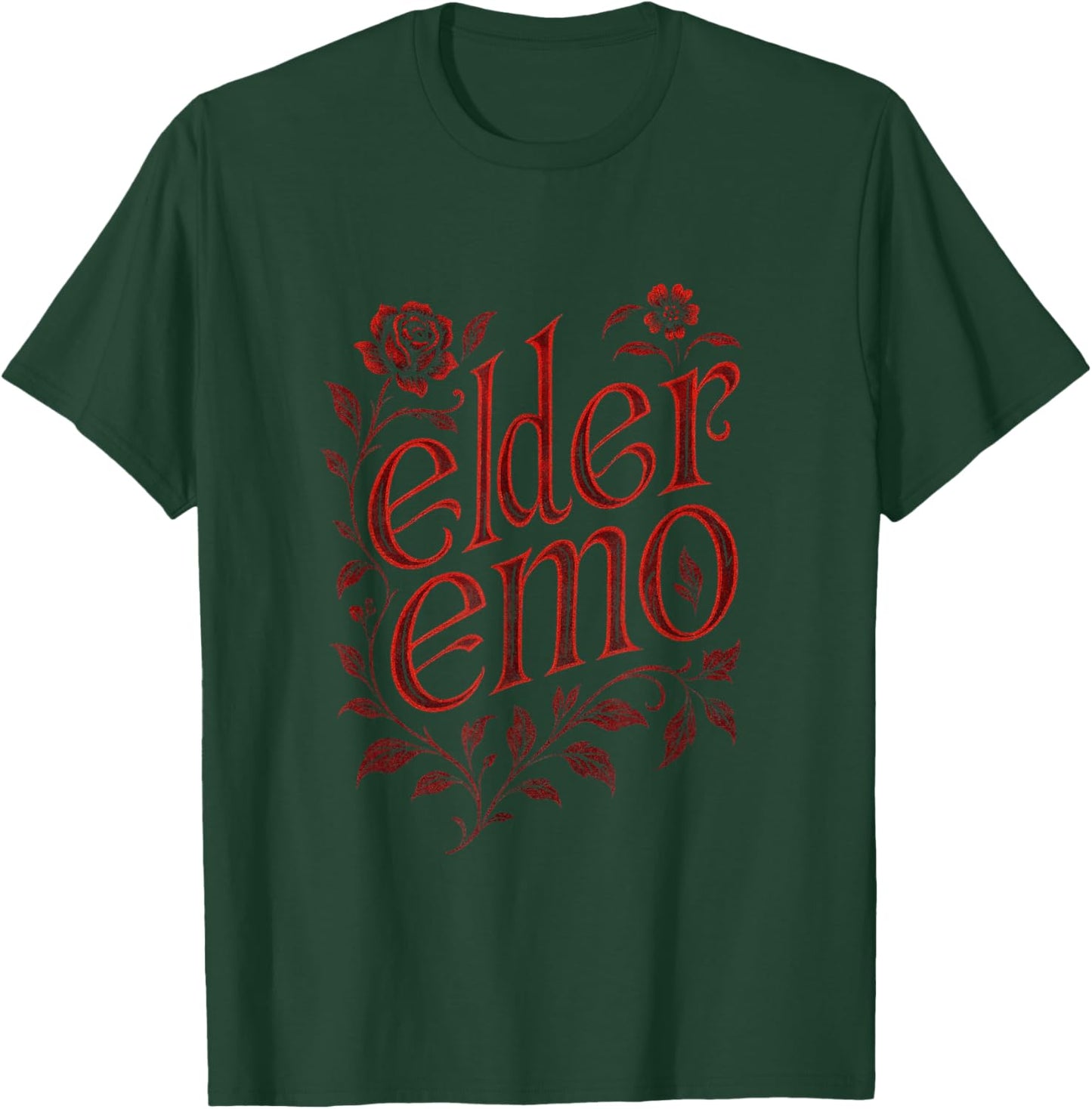 Elder Emo - Alternative Goth Music Fans T-Shirt - T-Shirt | Forest