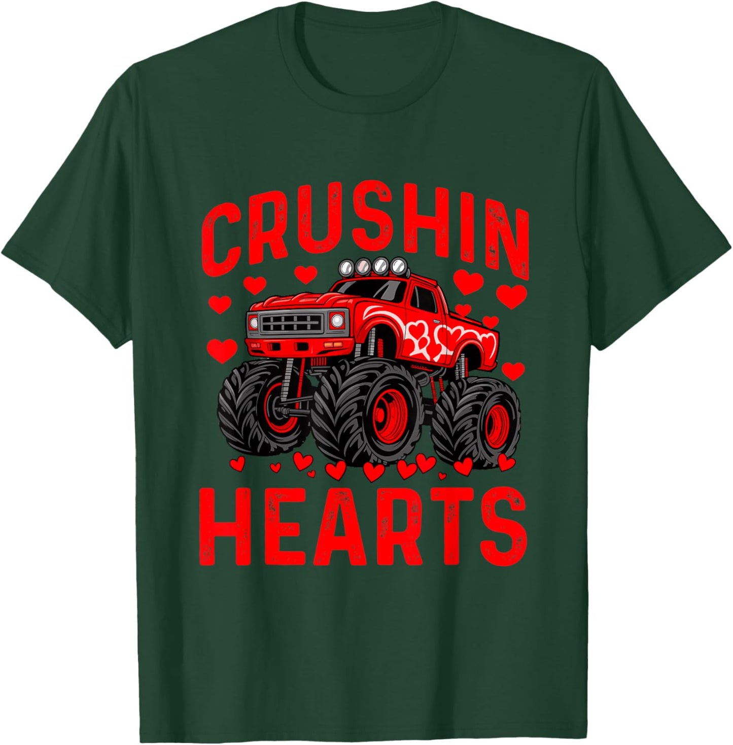 I'm Ready to Crush Hearts Boys Funny Valentines T-Shirt - T-Shirt | Forest