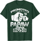 Promoted to Papaw Again Est 2026 Pregnancy Announcement T-Shirt - T-Shirt | Forest