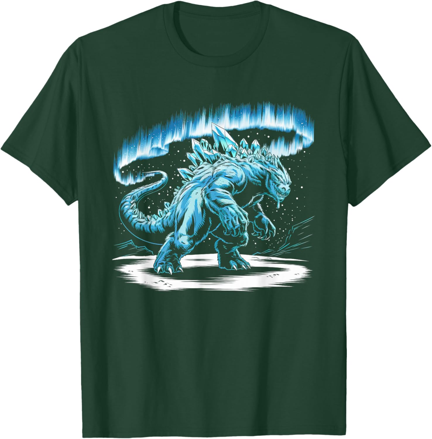Japanese Kaiju Monster Art Men Boys Kids Youth Teens T-Shirt - T-Shirt | Forest