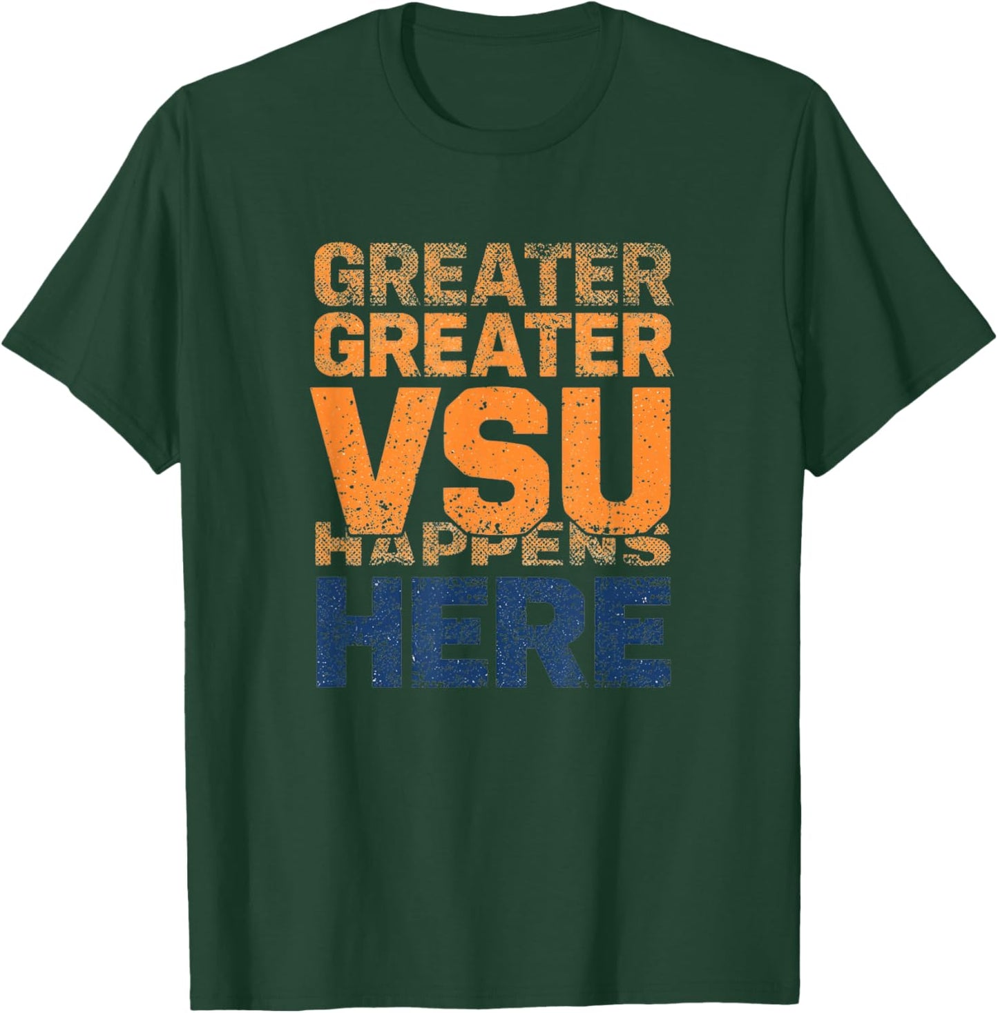 VSU 1882 Women/Men HBCU T-Shirt - T-Shirt | Forest
