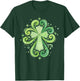 St Patricks Day, Christian, Beautiful Green Celtic Cross T-Shirt - T-Shirt | Forest