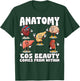 Internal Organs Human Body Anatomy Teacher Science Students T-Shirt - T-Shirt | Forest
