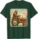 Easter Bigfoot Bunny Tractor Funny Spring Sasquatch Farm T-Shirt - T-Shirt | Forest