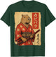Capybara Samurai T-Shirt - T-Shirt | Forest