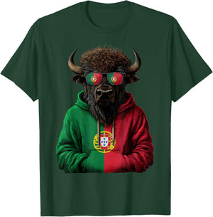 Portugal Flag Portuguese Roots Portuguese Pride Portugal T-Shirt - T-Shirt | Forest