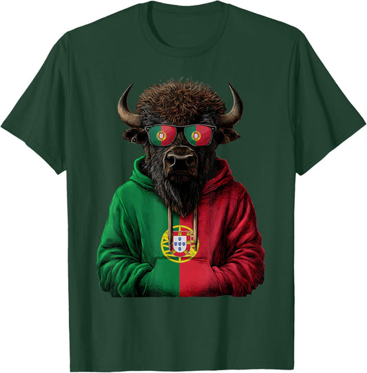 Portugal Flag Portuguese Roots Portuguese Pride Portugal T-Shirt - T-Shirt | Forest