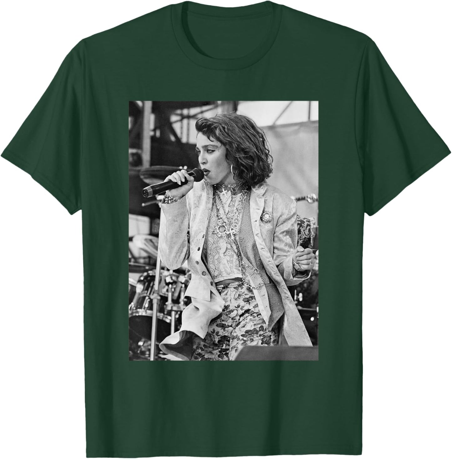 Madonna at Live Aid Dual Concert Philadelphia 1985 T-Shirt - T-Shirt | Forest