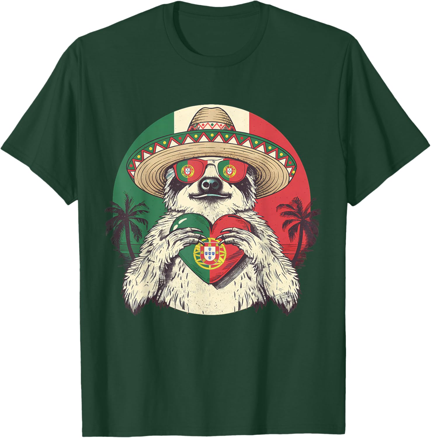 Portugal Flag Portuguese Pride Portuguese Roots Portugal T-Shirt - T-Shirt | Forest