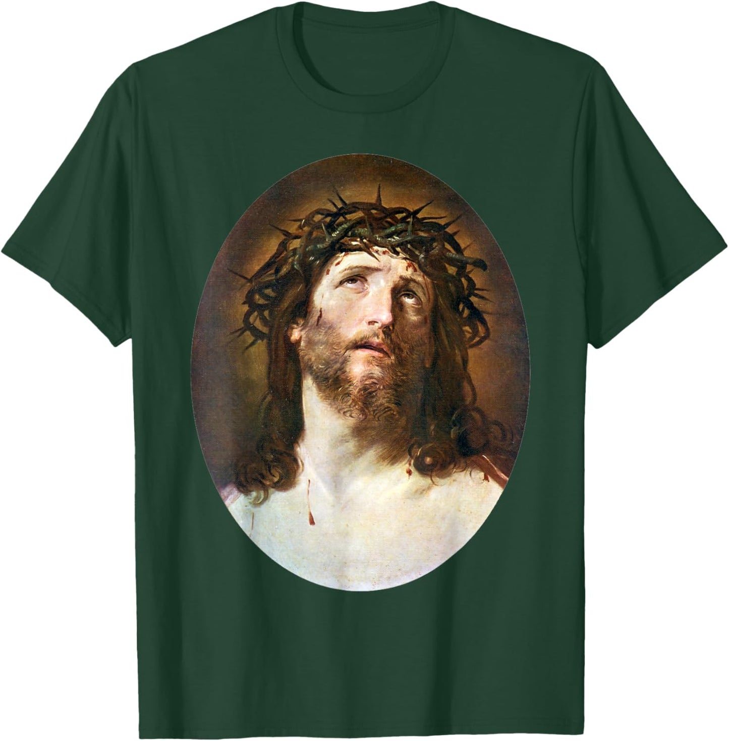 Jesus Christ Crowned with Thorns Painting Guido Reni 1622 T-Shirt - T-Shirt | Forest