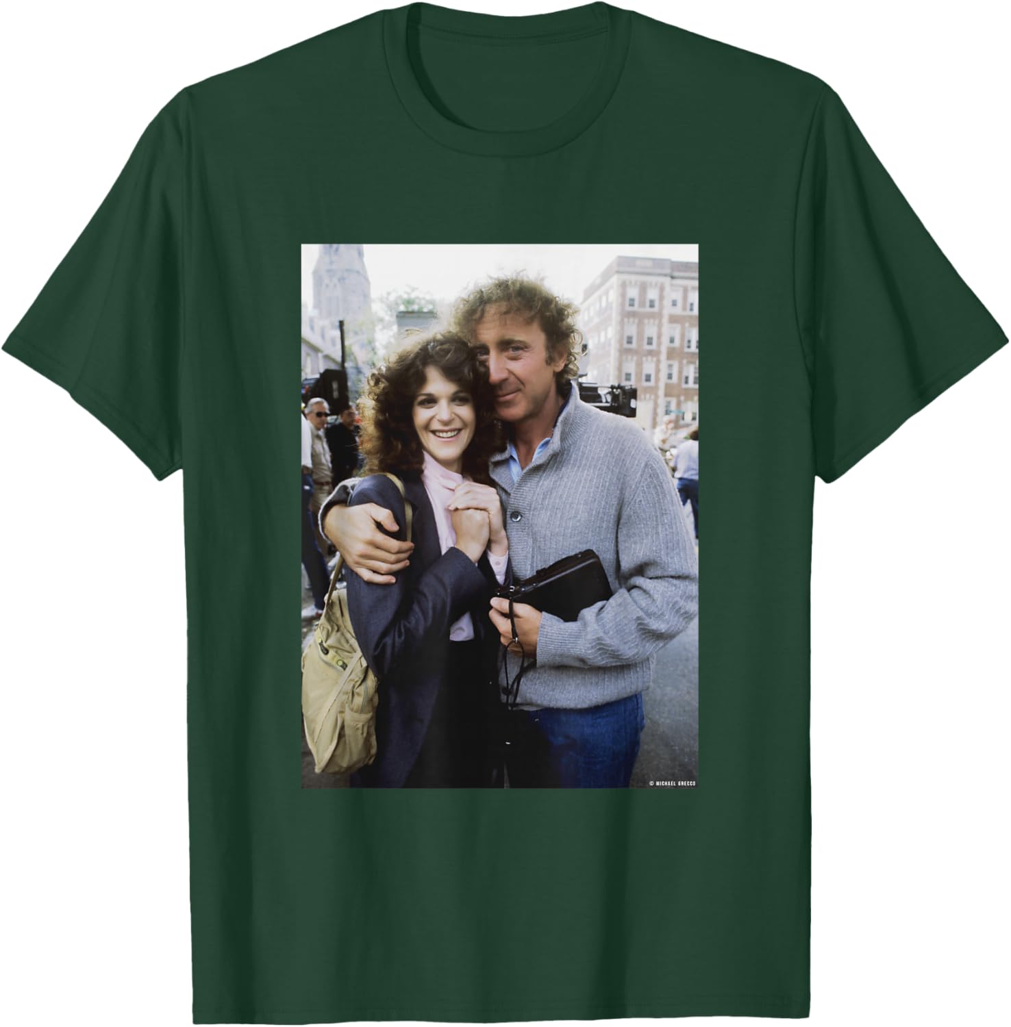 Actor Gene Wilder Gilda Radner SNL by Michael Grecco T-Shirt - T-Shirt | Forest